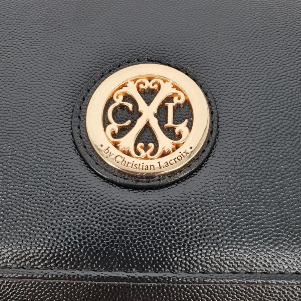 CXL by Christian Lacroix Black Clutch with Chain Strap – NWT 🖤